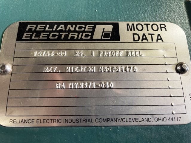 150 HP 1800 RPM Reliance, Frame L4046, DPFVBB, 460 Volts, New Surplus - Image 2