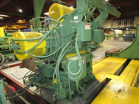 20000 lb. Stamco, mandrel uncoiler, 60" width, 72" outside dimensions, 16"-20" ID, 4 leaf hydraulic - Image 2