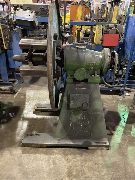 4000 lb. Littell coil reel, 12" width, 15"-20" ID, 48" outside dimensions, serial #S-8520-75 - Image 1