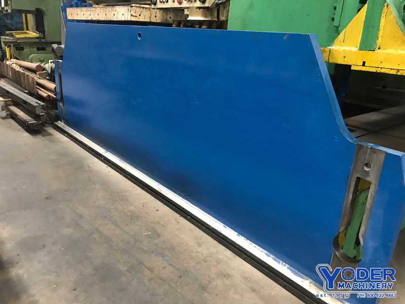 165 Ton, Pacific #J165-14, hydraulic press brake, 14' overall, 150" between housing, 10" stroke, 7" throat - Image 6