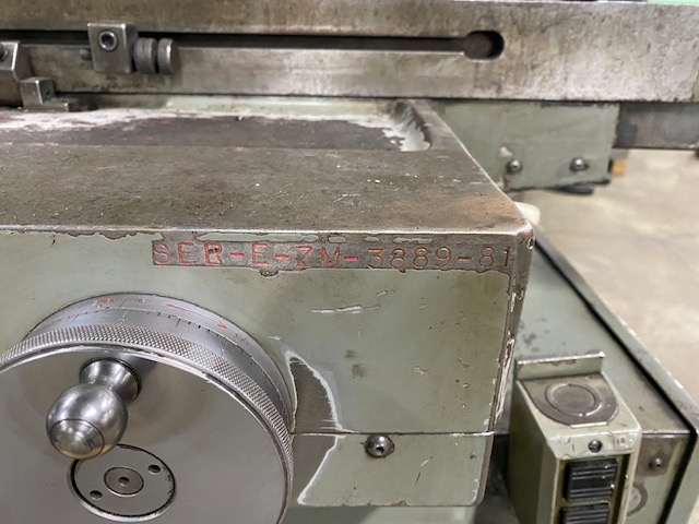 6" x 18" Parker #2Z, surface grinder, Sony 2-Axis digital read out, power elevation, one shot lube, 1981 - Image 3
