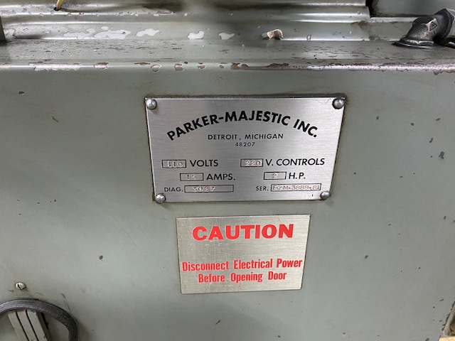 6" x 18" Parker #2Z, surface grinder, Sony 2-Axis digital read out, power elevation, one shot lube, 1981 - Image 5