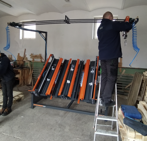 Pneumatico #PT-1900, Semi-automatic Pallet Nailer, 2022 - Image 5