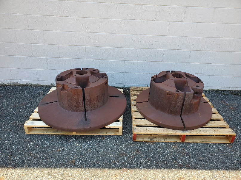 Vaughn #19, Bull Block w/riding stripper & 28" Capstan Serial # 6257 - Image 6