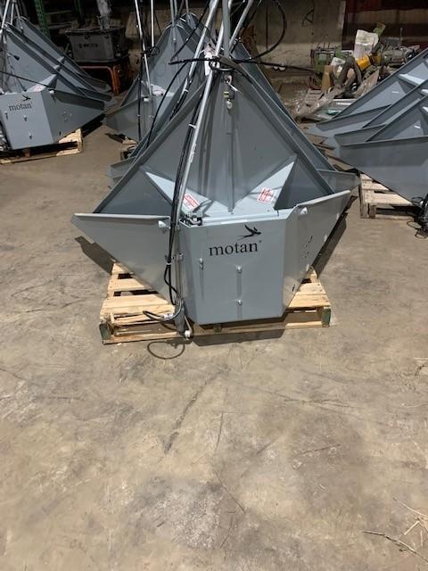 Motan #29-900, Pneumatic Box Tilter, Heavy-Duty Mild Steel, 2000 lb., 100 psi, 71" x 52" base dimension - Image 1