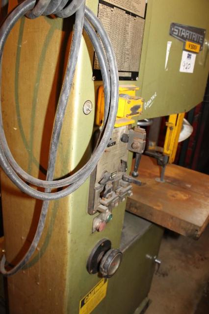 20" x 14" Startrite #V500F, vertical band saw, 24" x 24" table, 1" W x 164" L blade - Image 4