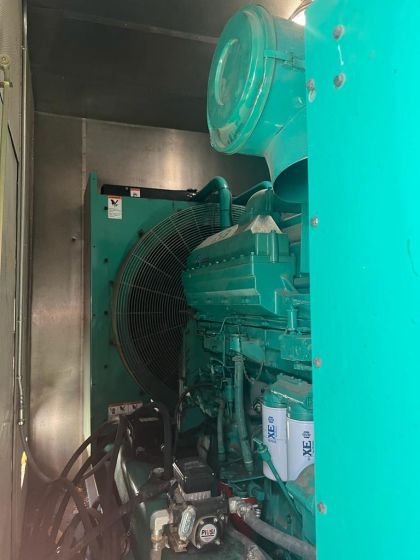 500 KW Cummins #KTA19-G4, diesel generator set, weatherproof enclosure / sound attenuated enclosure, 480 - Image 5