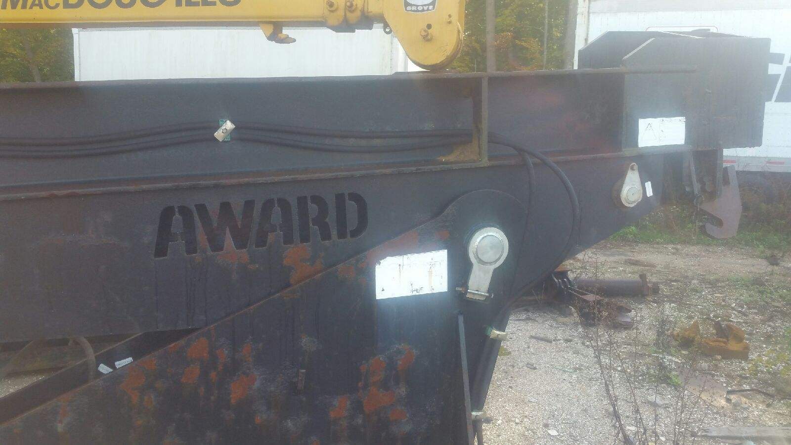 A-Ward Attachments - Award #ACT20, 20' Hydraulic Tilter, Diesel Gas, Digital scale, Missing Remote, 2008 - Image 6