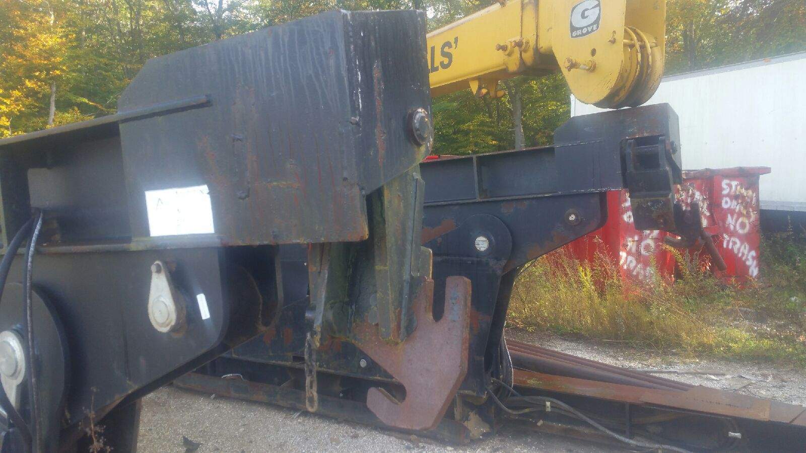 A-Ward Attachments - Award #ACT20, 20' Hydraulic Tilter, Diesel Gas, Digital scale, Missing Remote, 2008 - Image 7