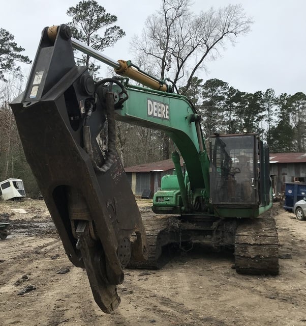John Deere #200C, w/Labounty Shear, 7600 Hours, MSD 2000 Shear, new engine - Image 3