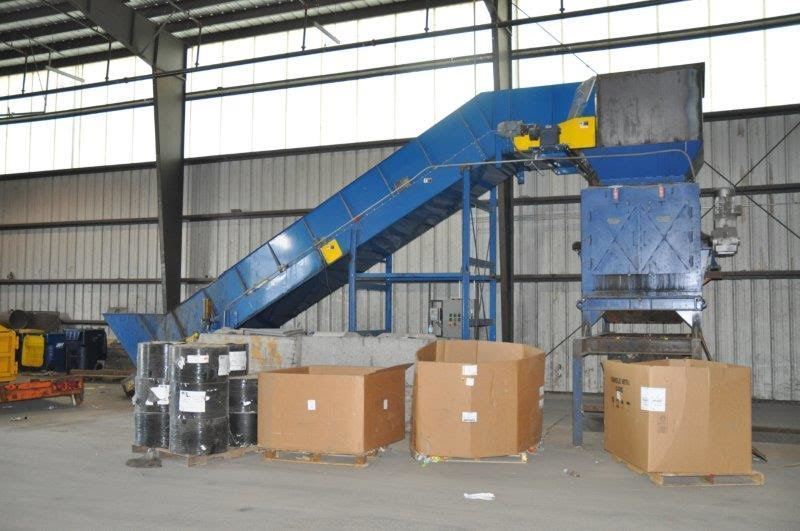 American Pulverizer Co #24/48 TR, Bag Breaker, 48" Steel Belt Conveyor, 2014 - Image 2