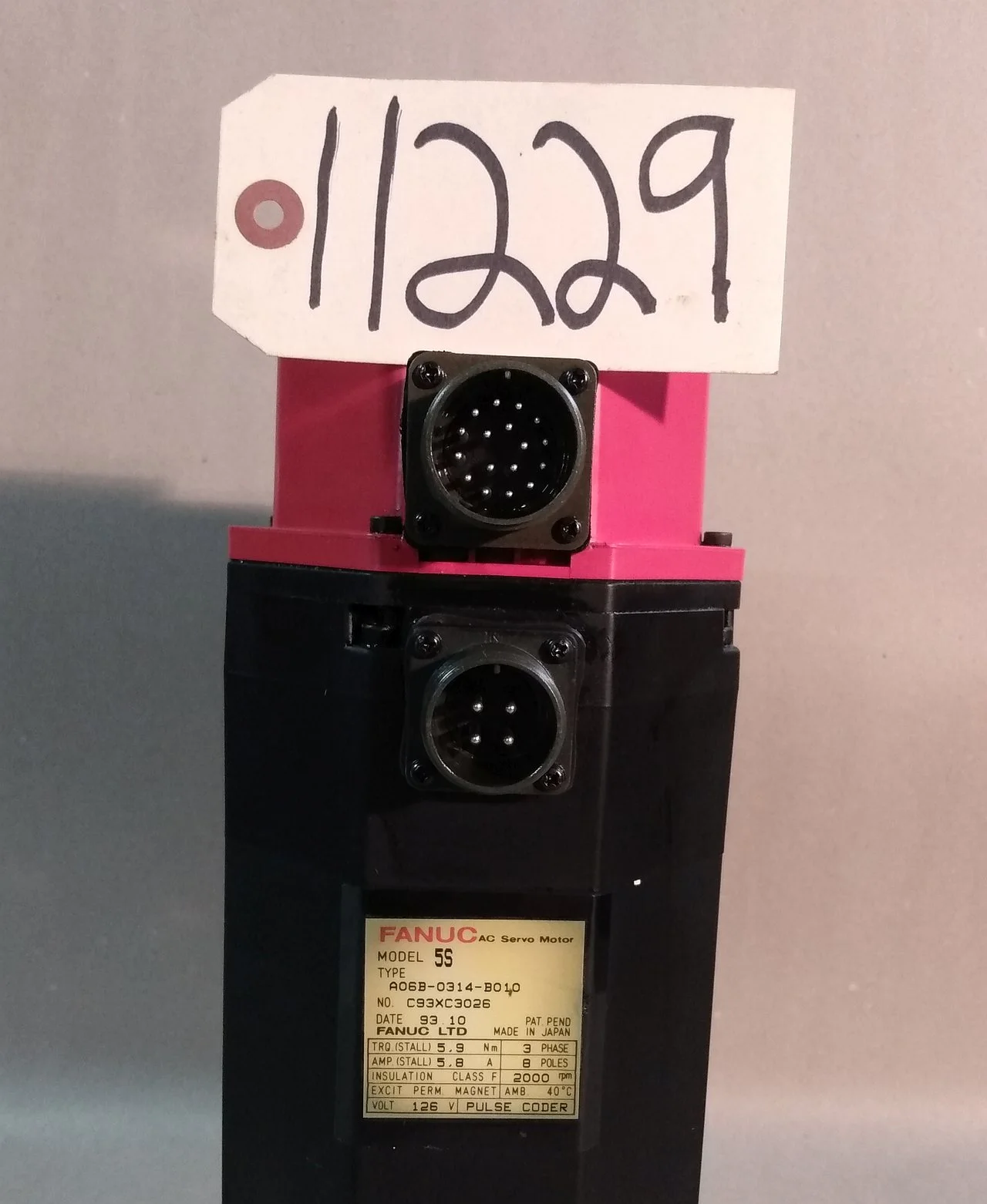 Fanuc red cap ac servo drive - Image 5