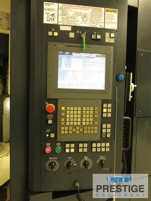 Makino #D500, 5-Axis, 21.6" X, 39.3" Y, A & C Axis, Makino Pro 5,113 automatic tool changer, Probing, coolant - Image 6
