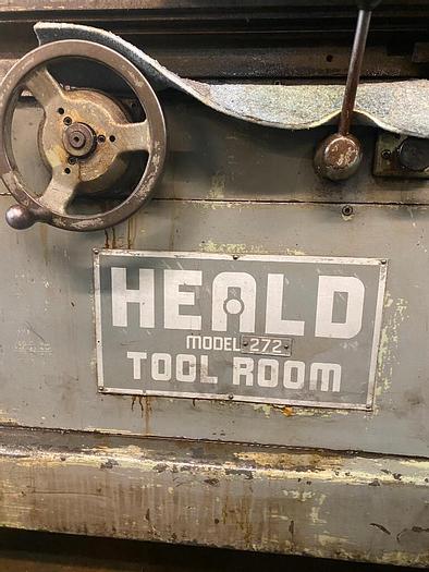 Heald #272, toolroom internal grinder, 12" 4-jaw chuck, variable speed, swing down wheel dresser - Image 5