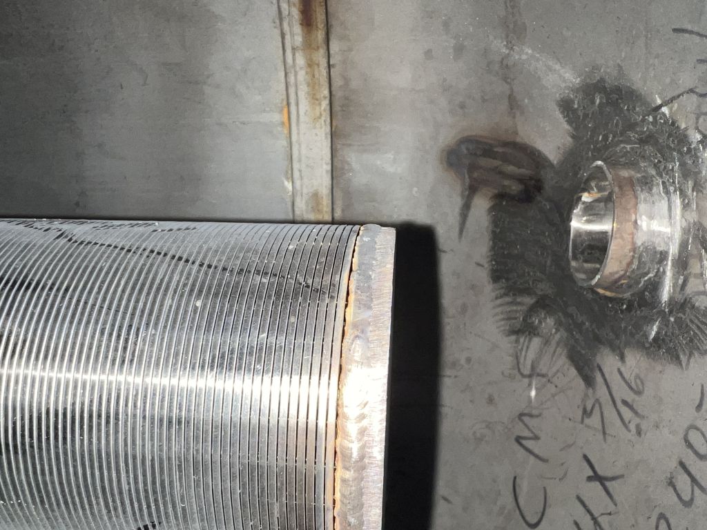 190 gallon Morfab, 304 Stainless Steel tank, 55 psi, DT/DB, 24" dia x 96" straight side plus ASME dish top & - Image 9
