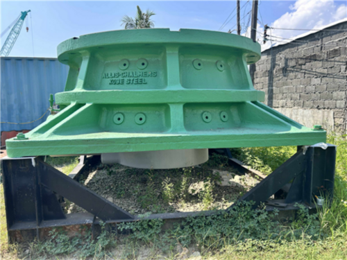 54" x 74" Kobe-Allis Chalmers gyratory crusher, flared bottom shell, #3K-BV01 - Image 3