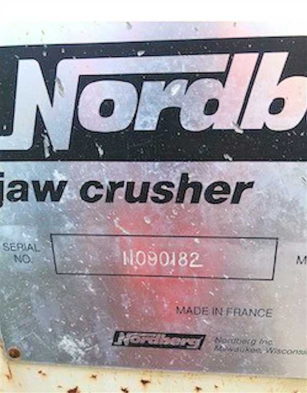 35" x 43" Nordberg #ST1109, Jaw Crusher - Image 4