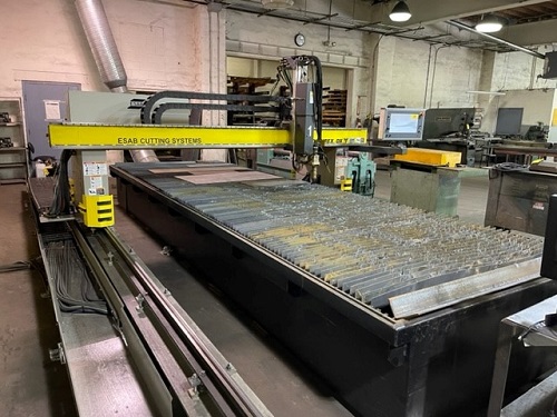 Esab #Combirex-DX3000, gantry style plasma cutting machine, 5' 6" x 21' 6", 3-Axis, 20' table, 1000 IPM - Image 2