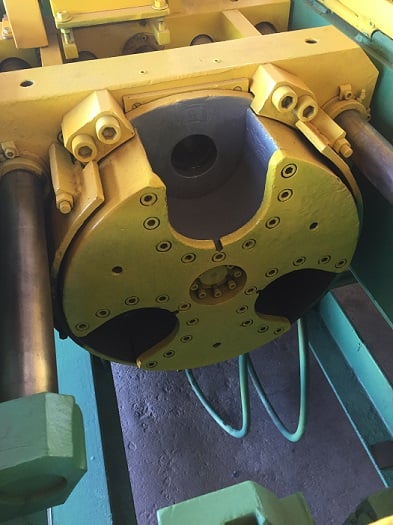 Mitchell, 3-die push pointer, 50000 lb @ 2000 PSI, 14" die travel, 16" gripper jaw length, 3" opening between - Image 4