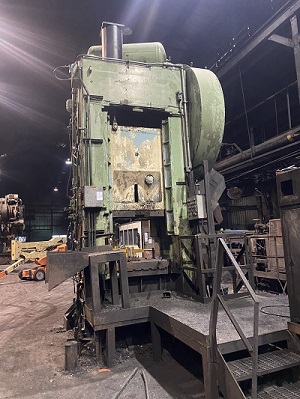 600 Ton, Erie #S1-600-42x48, SSSC press, 14" stroke, 36" Shut Height, 52" x 48" bed, 30 SPM, air clutch - Image 5