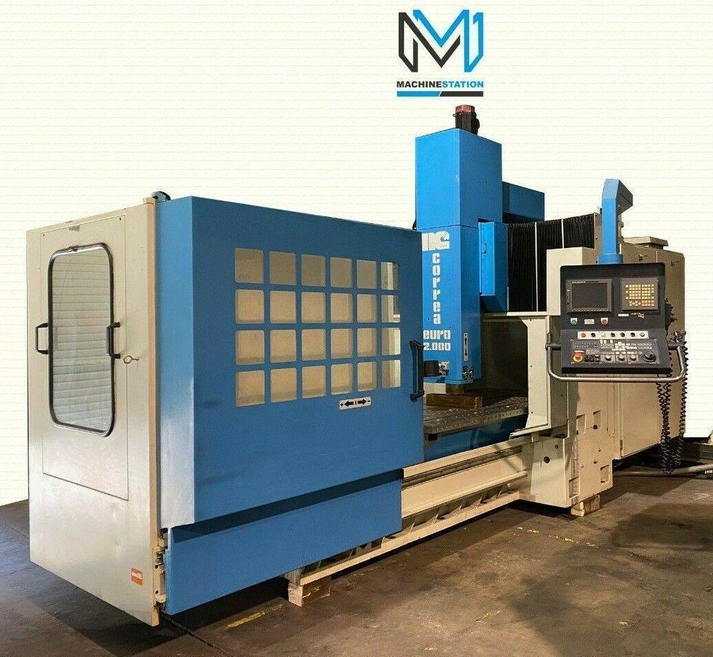 Nicholas Correa #Euro-2000, CNC vertical bridge mill, 24 side mount tool changer, 78.7" X, 49.2" Y, 25.6" Z - Image 2