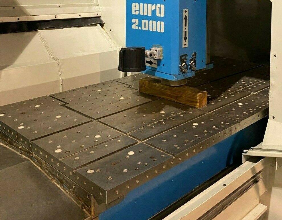 Nicholas Correa #Euro-2000, CNC vertical bridge mill, 24 side mount tool changer, 78.7" X, 49.2" Y, 25.6" Z - Image 8