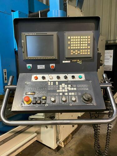 Nicholas Correa #Euro-2000, CNC vertical bridge mill, 24 side mount tool changer, 78.7" X, 49.2" Y, 25.6" Z - Image 9