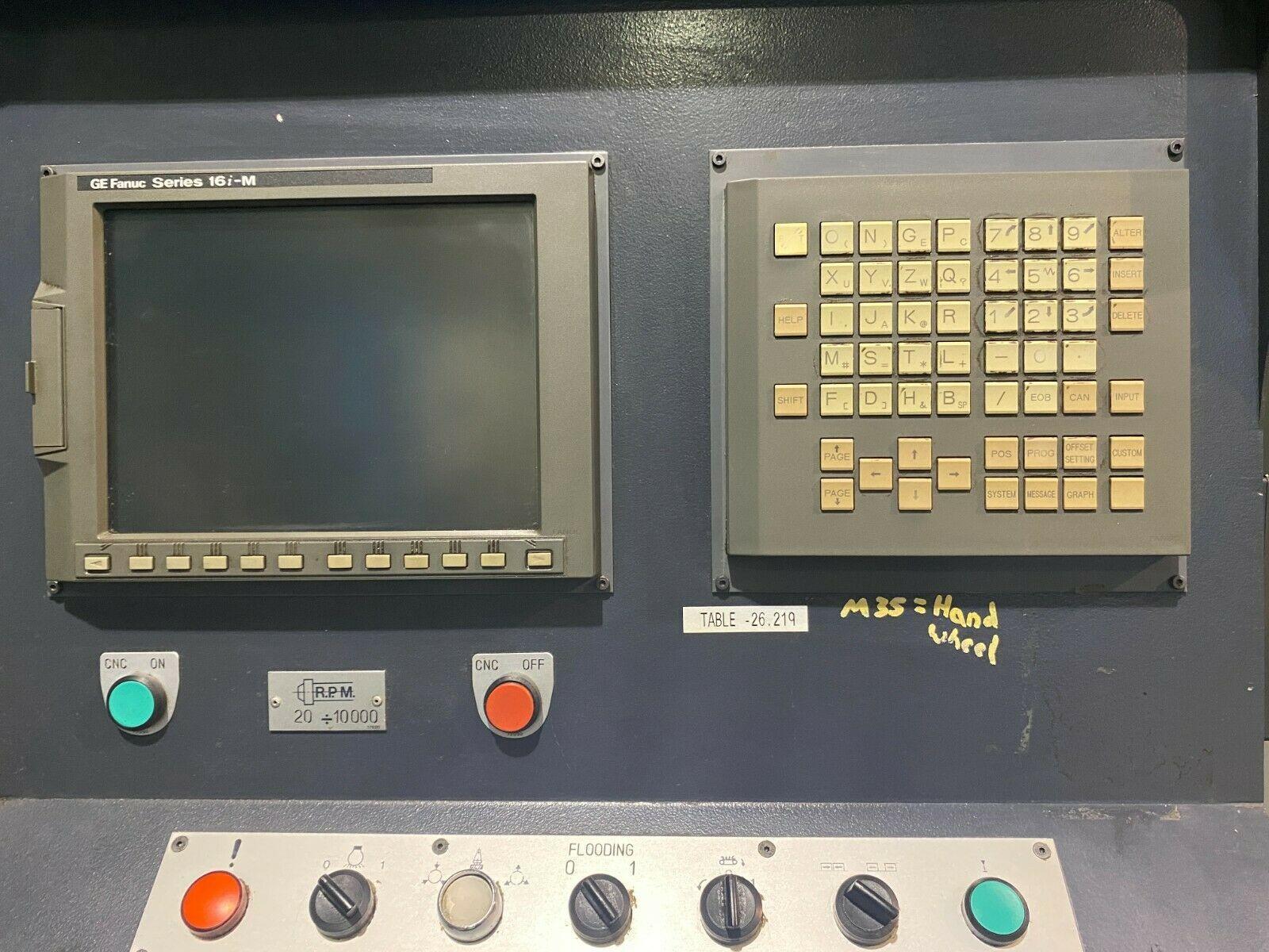 Nicholas Correa #Euro-2000, CNC vertical bridge mill, 24 side mount tool changer, 78.7" X, 49.2" Y, 25.6" Z - Image 10