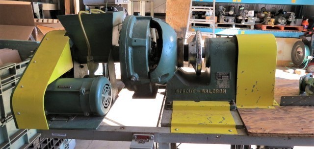 Sprout Bauer #105A, 12" single disk lab rdry feed efiner system - Image 1
