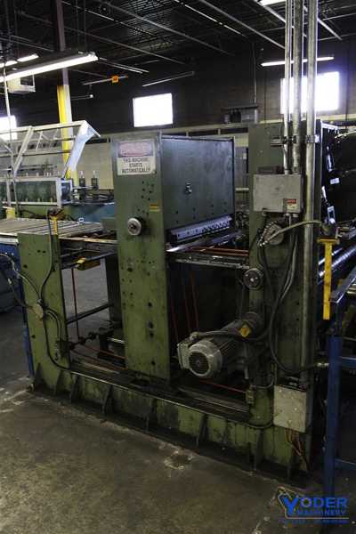 Neb, dual station bender, 28" bending width, 36" x78" hydraulic unit, 50 HP, #58768 - Image 2