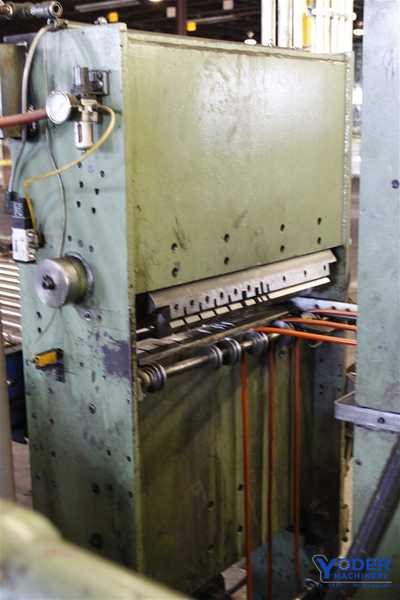 Neb, dual station bender, 28" bending width, 36" x78" hydraulic unit, 50 HP, #58768 - Image 3