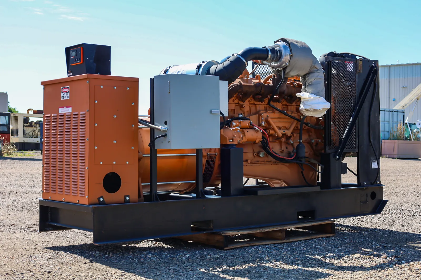 200 KW Generac #SD200, diesel generator, open, 500 hours, 1995, #89361 - Image 2