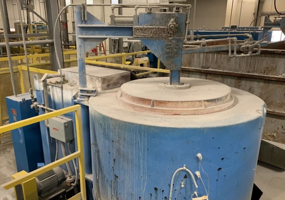 38" diameter x 48" Deep Wisconsin Oven Pit Temper, 1250&deg;F, electric, 2004 (2 Avail) - Image 3