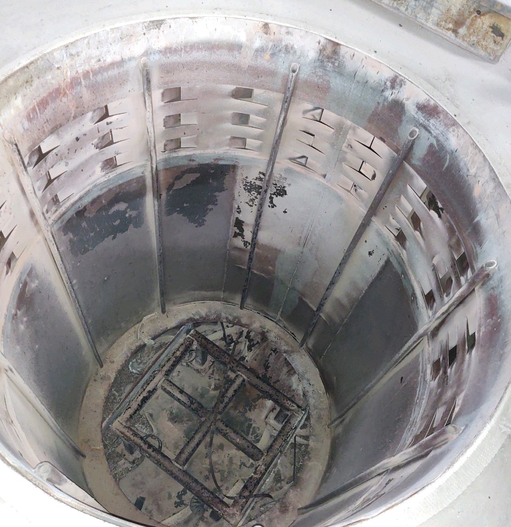 38" diameter x 48" Deep Wisconsin Oven Pit Temper, 1250&deg;F, electric, 2004 (2 Avail) - Image 4