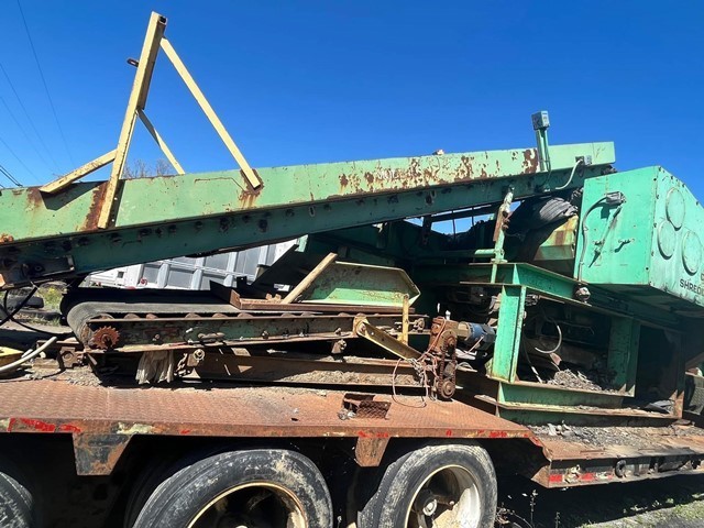 Columbus McKinnon tire shredder, 300 HP, 72" hopper opening, 20 TPH, 1992 - Image 10