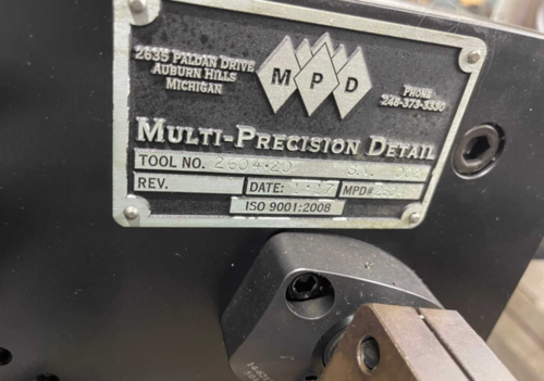 Multi-Precision, hydraulic tombstone fixture, tool #2604-20, 2017 - Image 3