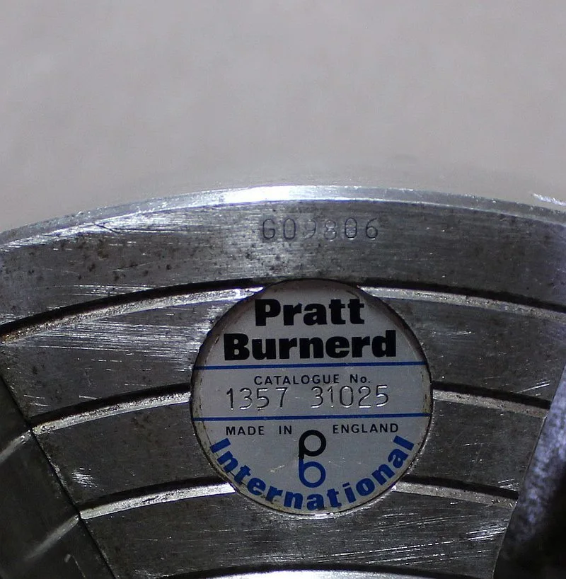 12" Bernard, 4-Jaw manual chuck, 3" thru hole, D1-8 Camlock back - Image 3