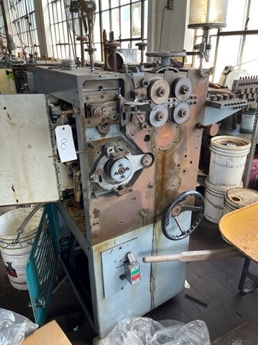 No. 11A Torrington, wire spring coiler,.015"-.072" wire diameter, 20-200 SPM, with motor - Image 1