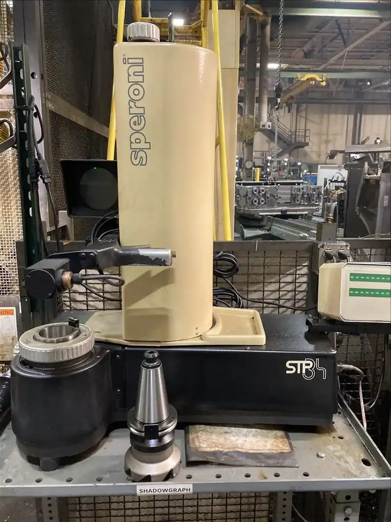 Speroni #STP34, tool presetter, #50 taper, 11.8"X, 15.7"Z,Tool Chek 2-Axis digital read out, 2006,S43655 - Image 1