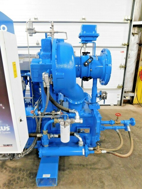 47 psi, FS Elliott #P500-600, compressor, 600 HP, 3575 RPM, 2 stage, 460 V., new unused - Image 4