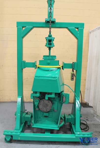 No. X-91 Pullmax, beveler, 7-1/2 HP, bevel straight or curves plate, 12 FPM, #61806 - Image 2