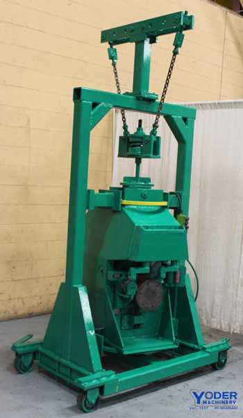 No. X-91 Pullmax, beveler, 7-1/2 HP, bevel straight or curves plate, 12 FPM, #61806 - Image 3