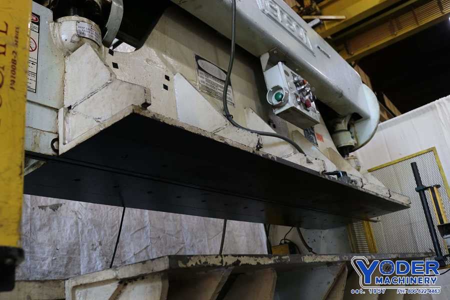 50 Ton, Verson #50X8, mechanical press brake, 8' overall, 96" between housing, 2-1/2" stroke, #66732 - Image 4