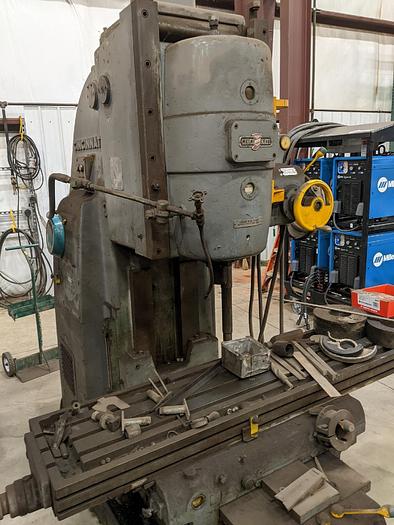 Cincinnati #315-16DT, vertical mill, 15" x76" table, 15 HP, 34" X, 16' Y, 20" Z, rapid traverse - Image 1