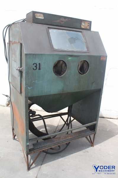 37" x 48" x 31" Blast-It-All #4837, abrasive blasting cabinet, 1/2 HP, 600 cfm, #72067 - Image 3