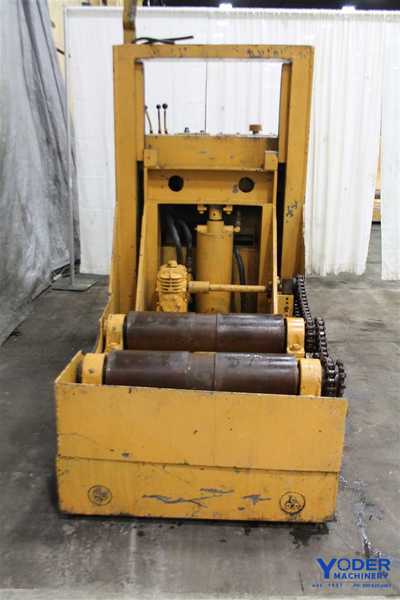 30000 lb. Coil car, hydraulic drive, 29" drum, 60" OD coil, 18" vertical travel, #59728 - Image 2