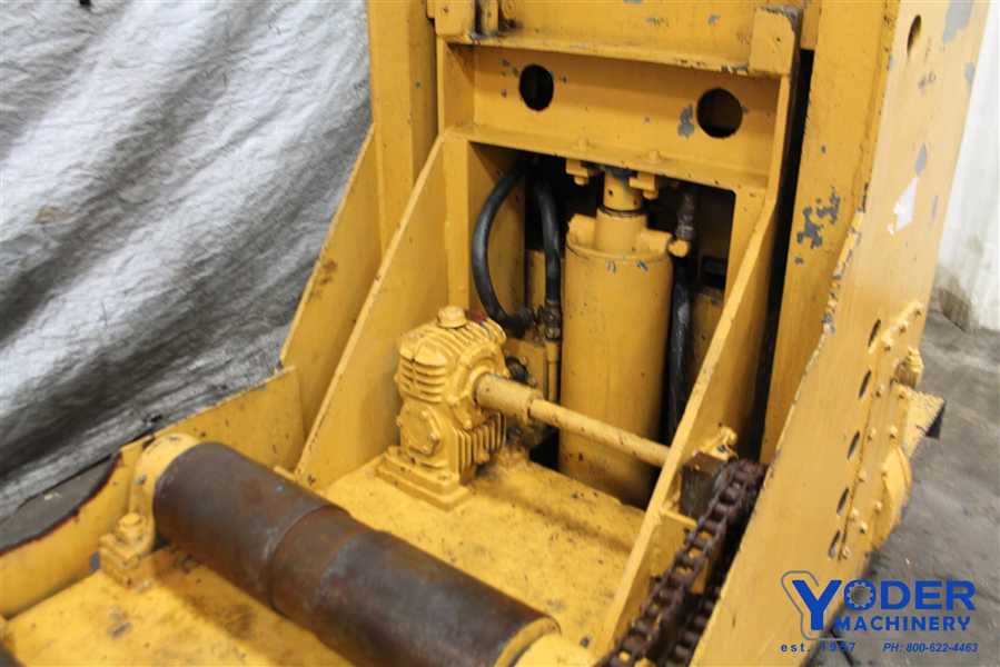 30000 lb. Coil car, hydraulic drive, 29" drum, 60" OD coil, 18" vertical travel, #59728 - Image 5