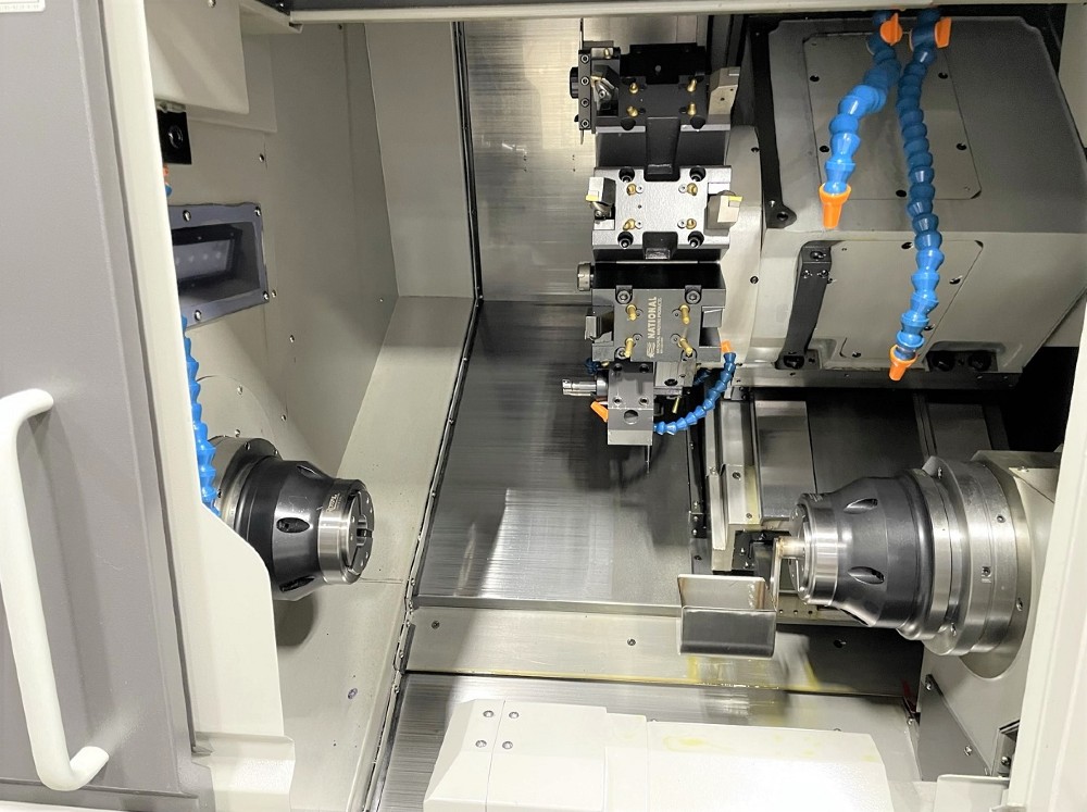Tsugami #M08SYII, live tool Y-Axis CNC lathe, sub spindle, gantry