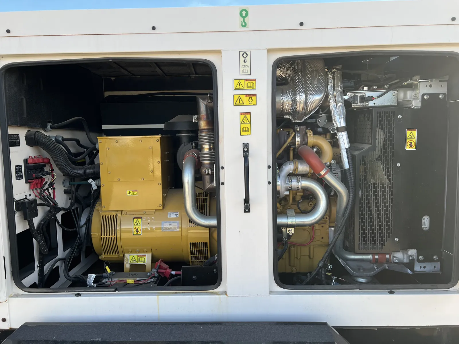 100 KW Caterpillar #XQ125, diesel, enclosure mounted on trailer, 9810 hours, 2017, #89381 - Image 3