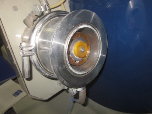 Drais Mannheim #PERL-MILL, Lab Perl Media Mill, 1/2 liter, Stainless Steel, V-belt driven, 5 HP, Control - Image 4